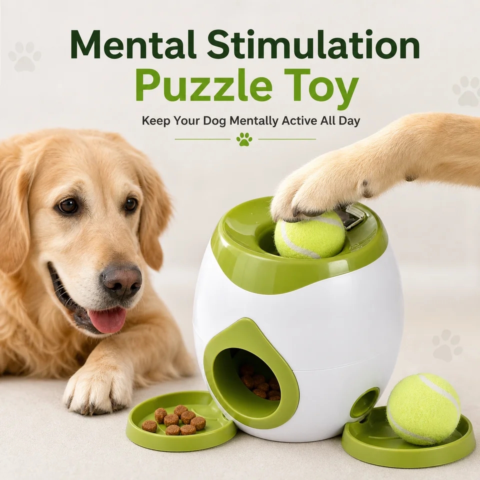 Interactive Squeaky Plush Dog Toy - Automatische hondenbalwerper, interactieve apporteerapparaat voor binnen