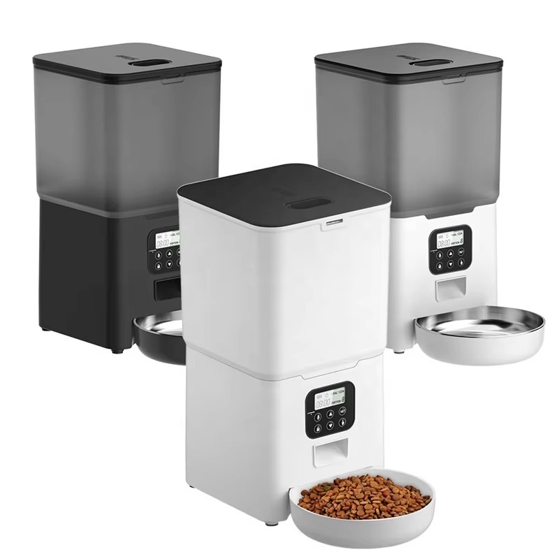 Pet Feeders - 6L Slimme Hondenvoederautomaat Automatische Huisdierenvoedingsbenodigdheden Getimede