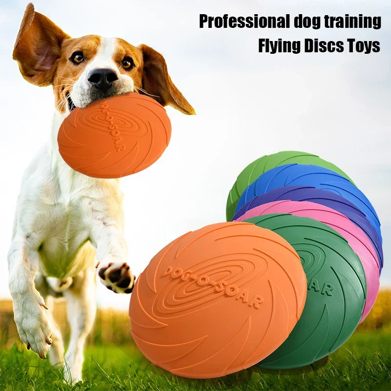 Flying Disc Dog Training Toy - G Grote Hond Gouden Vacht Vliegende