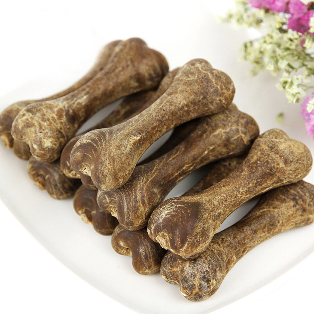Teeth Cleaning Dog Chew Bone - 5 stuks veilige kauwbotjes voor honden,