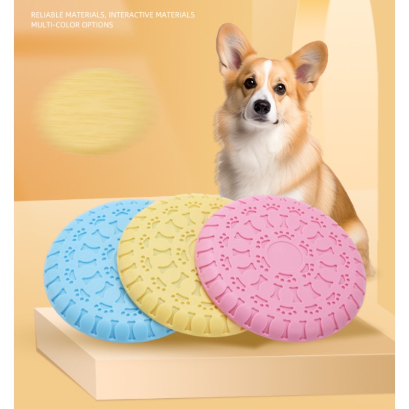 Flying Disc Dog Training Toy - Duurzame vliegende schijf voor middelgrote/grote honden:
