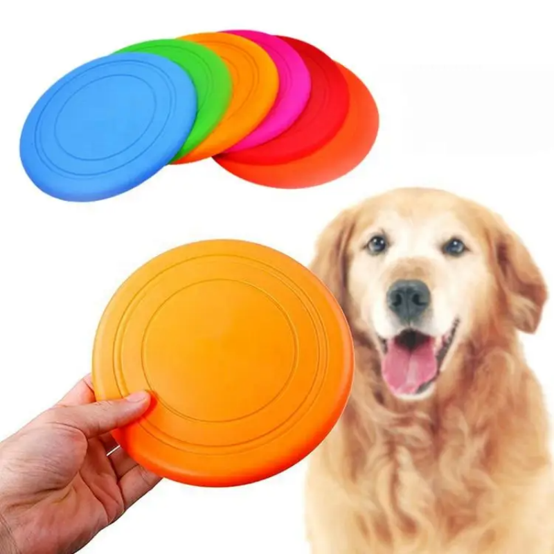 Kauwbaar, zacht rubberen vlieg - Flying Disc Dog Training Toy recensie en prijs