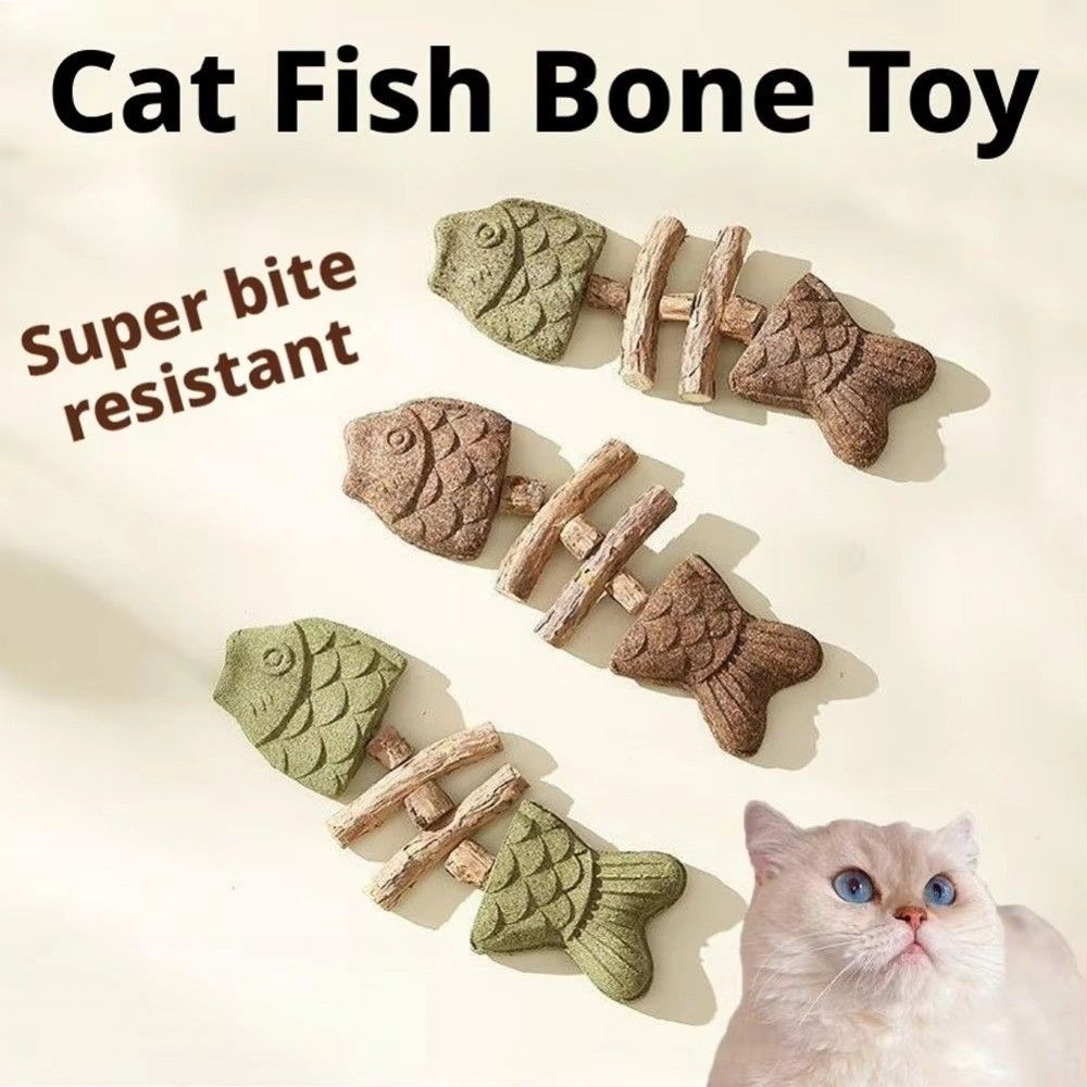 Visgraatvormige kattenkauwstok - Teeth Cleaning Dog Chew Bone recensie en prijs