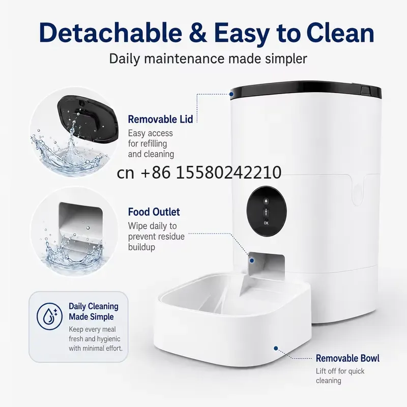 2026 hot 4L WiFi slimme automa - Pet Feeders recensie en prijs