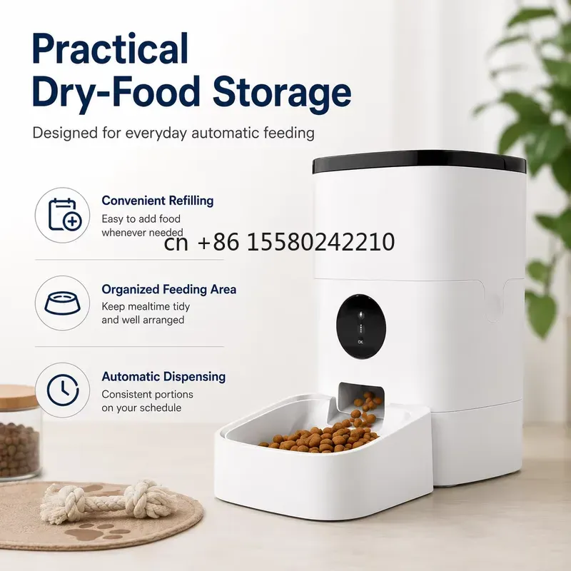 2026 hot 4L WiFi slimme automa - Pet Feeders recensie en prijs