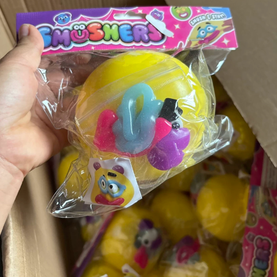 Op voorraad: 5 stijlen Smusher - Interactive Squeaky Plush Dog Toy recensie en prijs