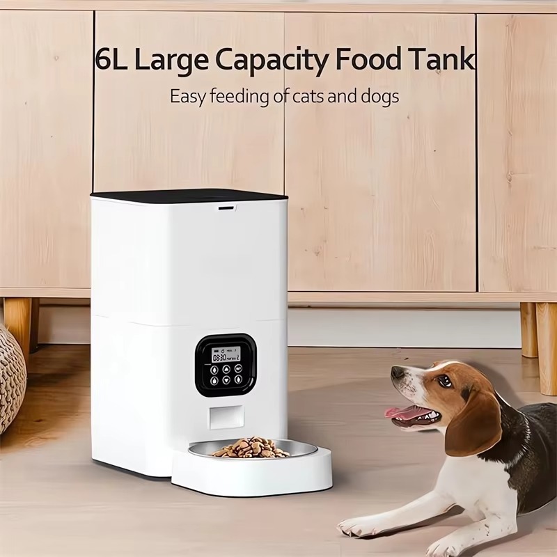 6L Slimme Hondenvoederautomaat - Pet Feeders recensie en prijs