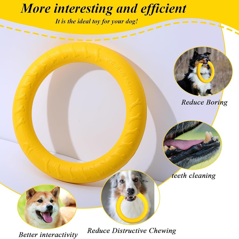 Hondenspeelgoed Vliegende schi - Flying Disc Dog Training Toy recensie en prijs