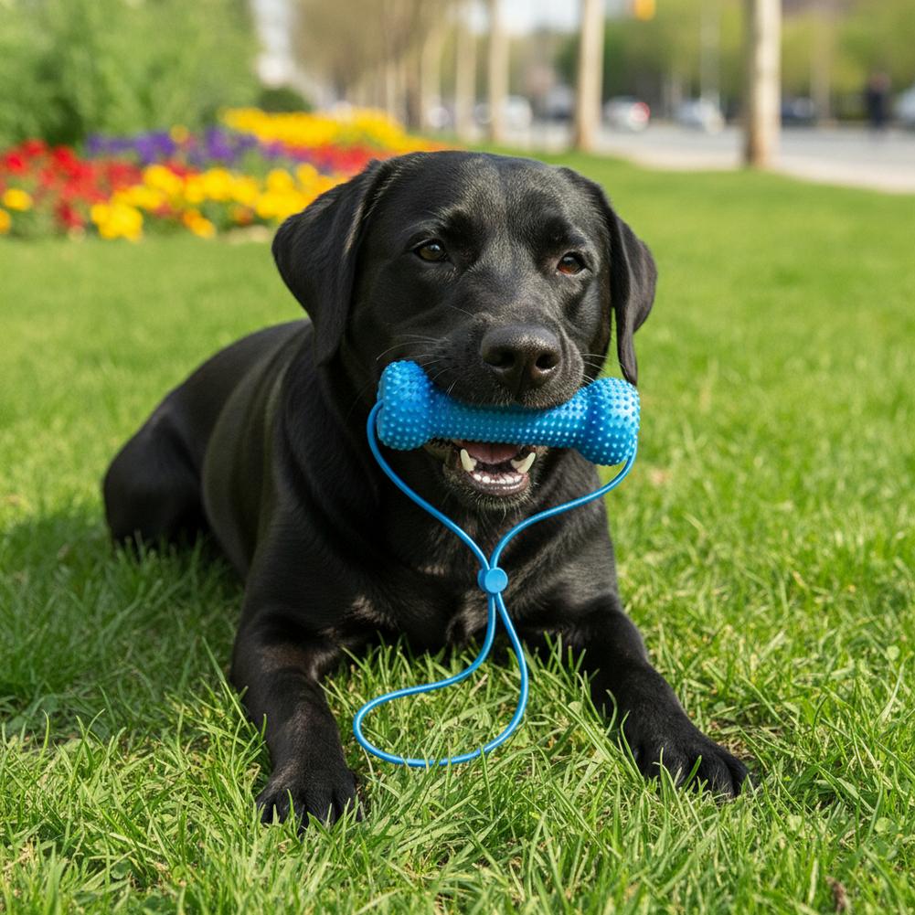 Tandverzorgingsspeeltje voor h - Teeth Cleaning Dog Chew Bone recensie en prijs