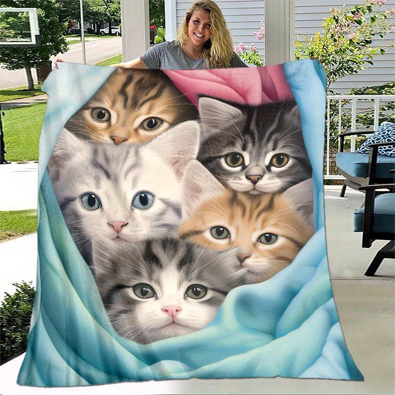 VIKAMA Schattige Katten Fleece - Pet Beds recensie en prijs