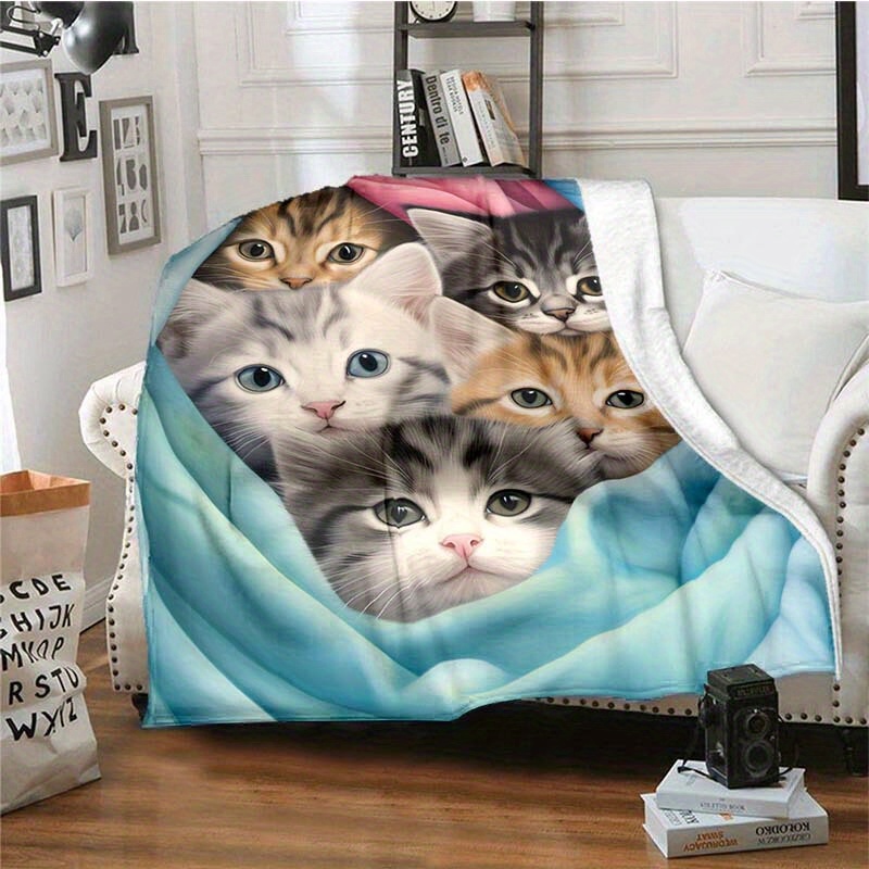 VIKAMA Schattige Katten Fleece - Pet Beds recensie en prijs