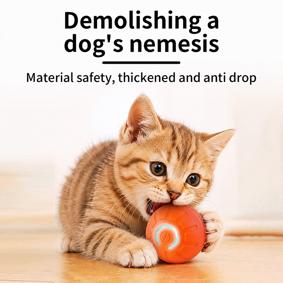 Automatische interactieve hond - Automatic Moving Dog Ball recensie en prijs
