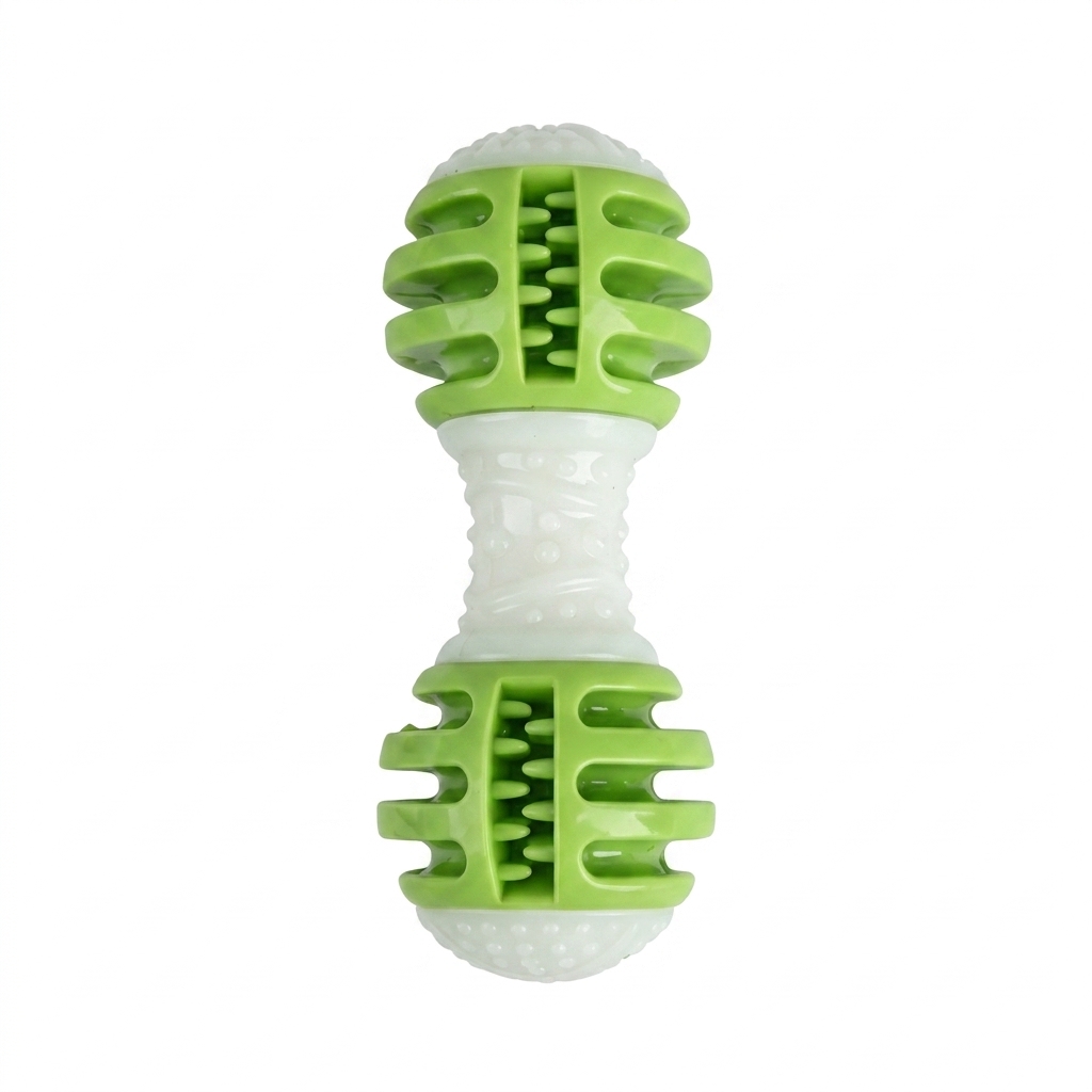 TPR rubberen hondenspeelgoed v - Rubber Treat Dispensing Dog Toy recensie en prijs