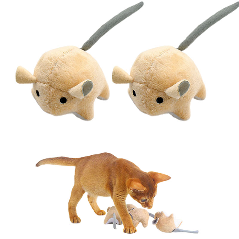 Pluche kattenkruid muizen spee - Catnip Interactive Plush Mouse recensie en prijs