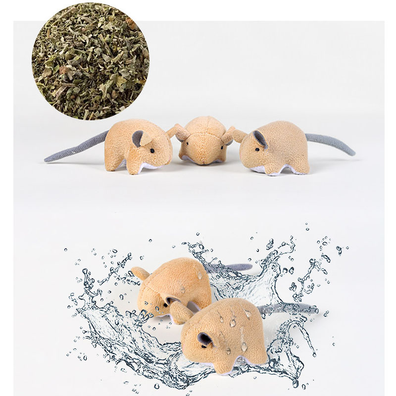 Pluche kattenkruid muizen spee - Catnip Interactive Plush Mouse recensie en prijs