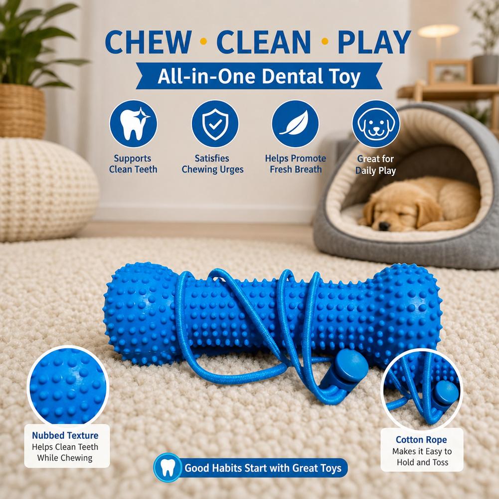 Kauwstok voor honden, in de vo - Teeth Cleaning Dog Chew Bone recensie en prijs
