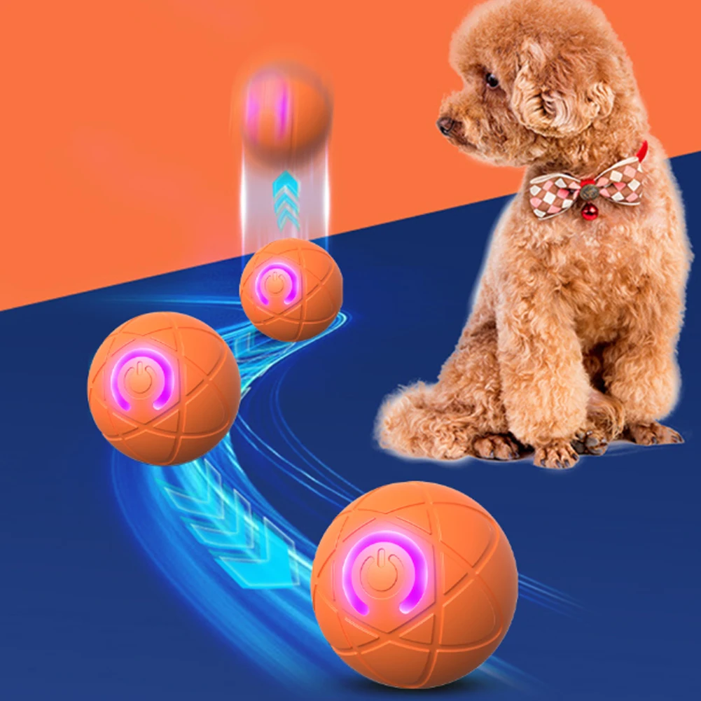 Slimme interactieve hondenbal: - Automatic Moving Dog Ball recensie en prijs