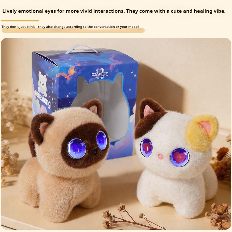 AI Smart Meow Kattenknuffel In - Cat Toys recensie en prijs