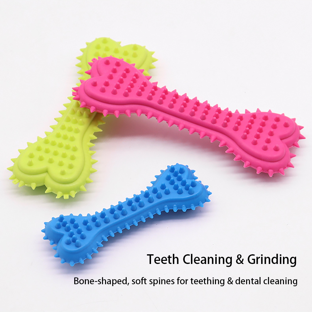 Huisdierspeelgoed, botvormig,  - Teeth Cleaning Dog Chew Bone recensie en prijs